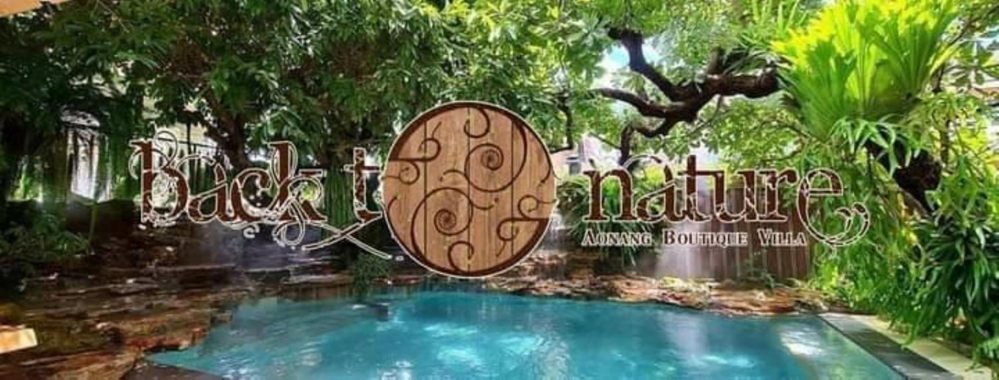 Back To Nature Aonang Boutique Pool Villa Ao Nang エクステリア 写真